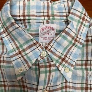 Brooks Brothers short sleeve button